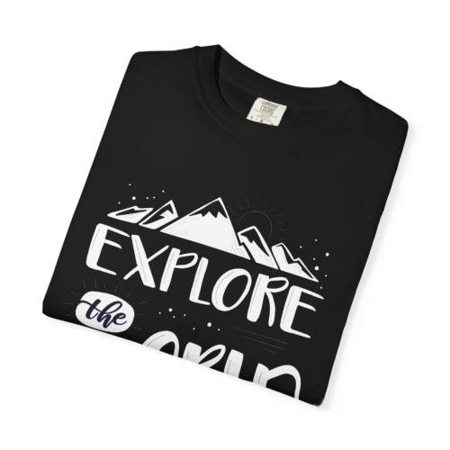 Explore The World T-Shirt – Adventure Mountain Travel Graphic Tee for Nature Lovers, Fun Outdoor Wear & Perfect Gift Giving. - Image 39