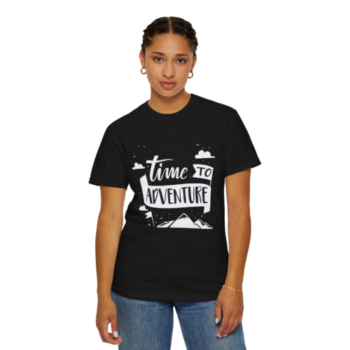 Time to Adventure T-Shirt – Outdoor Camping Graphic Tee for Nature Lovers, Fun Travel Wear & Perfect Gift Giving. - Image 28