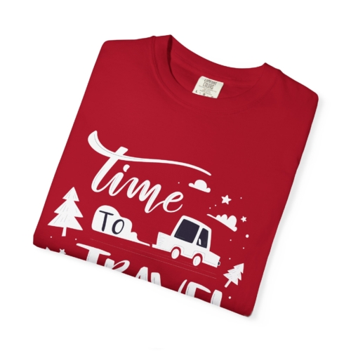 Time to Travel T-Shirt – Adventure Road Trip Graphic Tee for Travel Lovers, Fun Outdoor Wear & Perfect Gift Giving. - Image 55