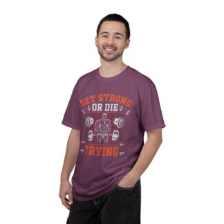 Get Strong or Die Trying T-Shirt – Bold Motivational Gym Graphic Tee for Intense Workouts, Strength & Hardcore Fitness Mindset. - Image 50