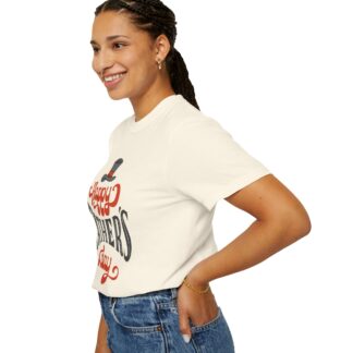 Happy Father’s Day Top Hat Typography T-Shirt – Cute Love Graphic Tee for Dads, Perfect Gift Giving & Celebration Wear. - Image 21