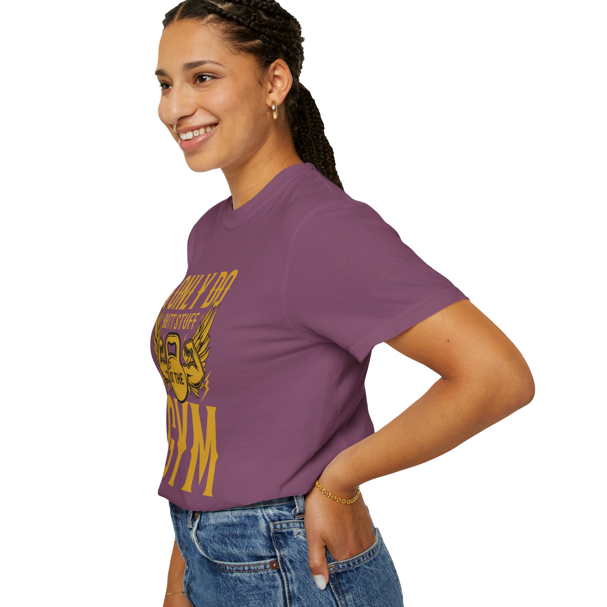 b2 - 6.7 - I Only Do Butt Stuff at the Gym T-Shirt – Funny Fitness Graphic Tee for Humor, Gym Lovers & Bold Workout Vibes. - Image 45
