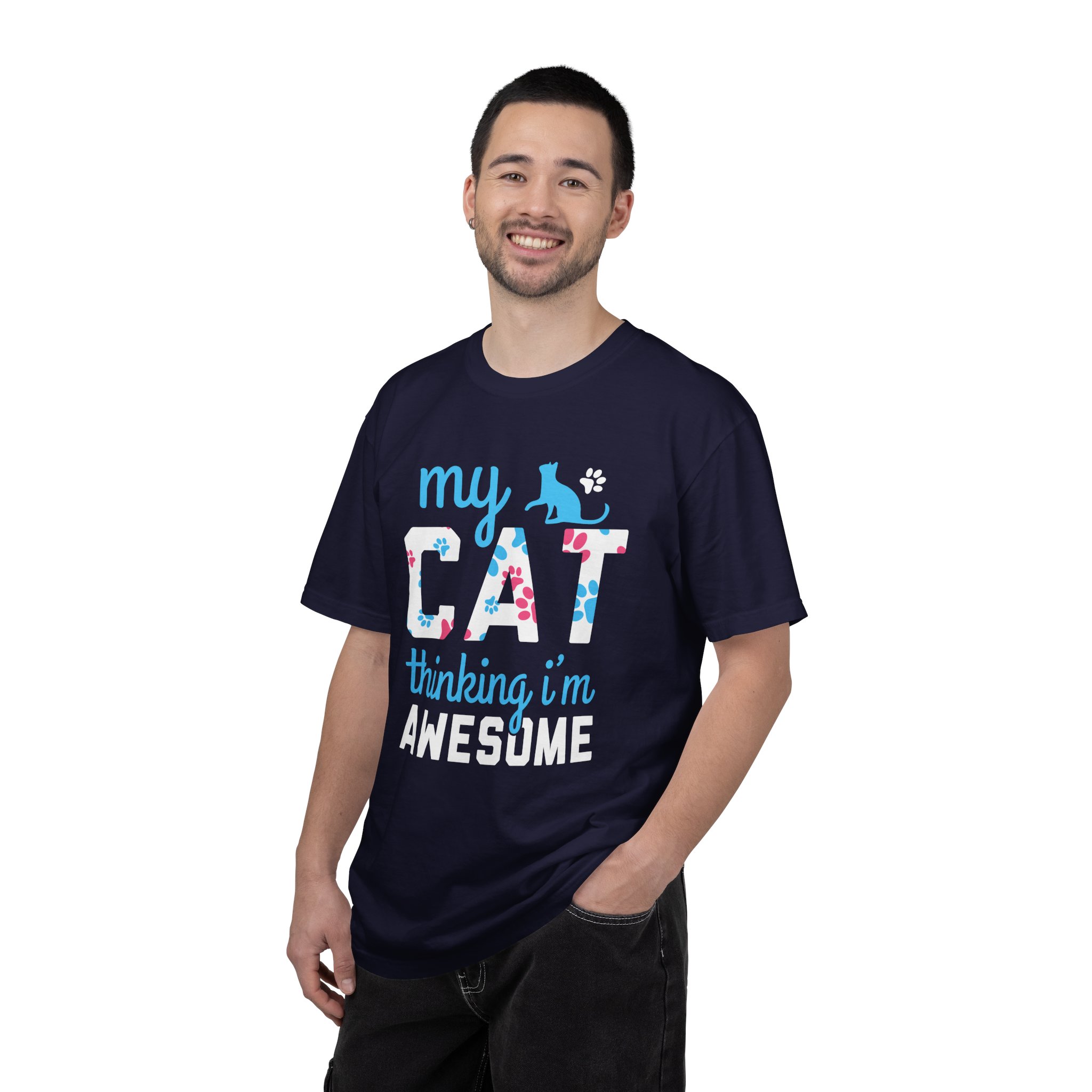 My Cat Thinking I'm Awesome T-Shirt — Funny Cat Lover Tee. - Image 18