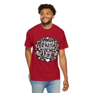 Happy Valentine’s Day Heart Floral T-Shirt – Romantic Floral Graphic Tee for Couples, Love Gifts & Festive Celebration. - Image 54