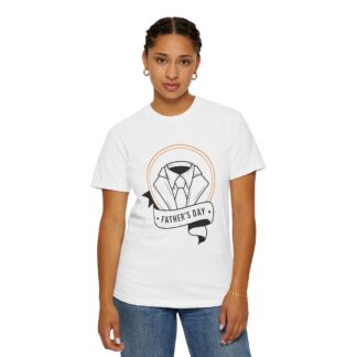 Father’s Day Dress Shirt Graphic T-Shirt – Stylish Dad Graphic Tee, Perfect Gift for Father’s Day, Birthday & Special Celebration Wear. - Image 4