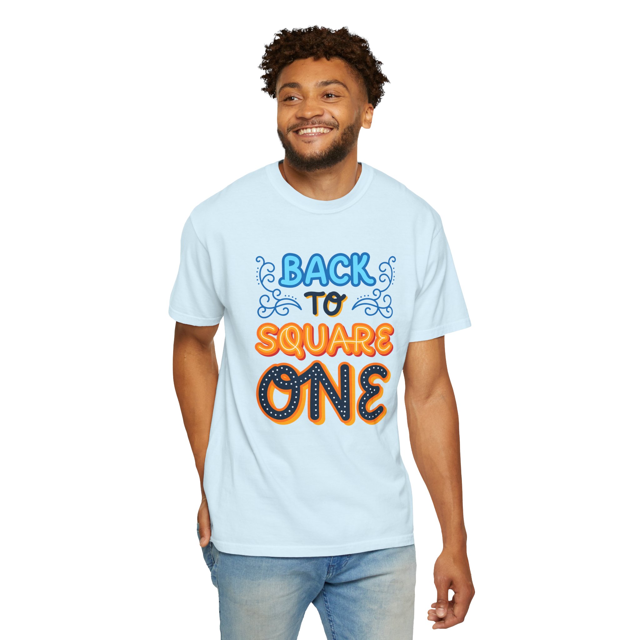 b2 - 2.8d - Back to Square One T-Shirt – Retro Fun Graphic Tee for Fresh Starts & Playful Everyday Vibes. - Image 30