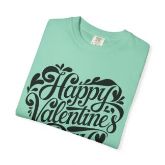 Happy Valentine’s Day Script Heart T-Shirt – Romantic Love Graphic Tee for Couples, Gift Giving & Festive Celebration. - Image 23