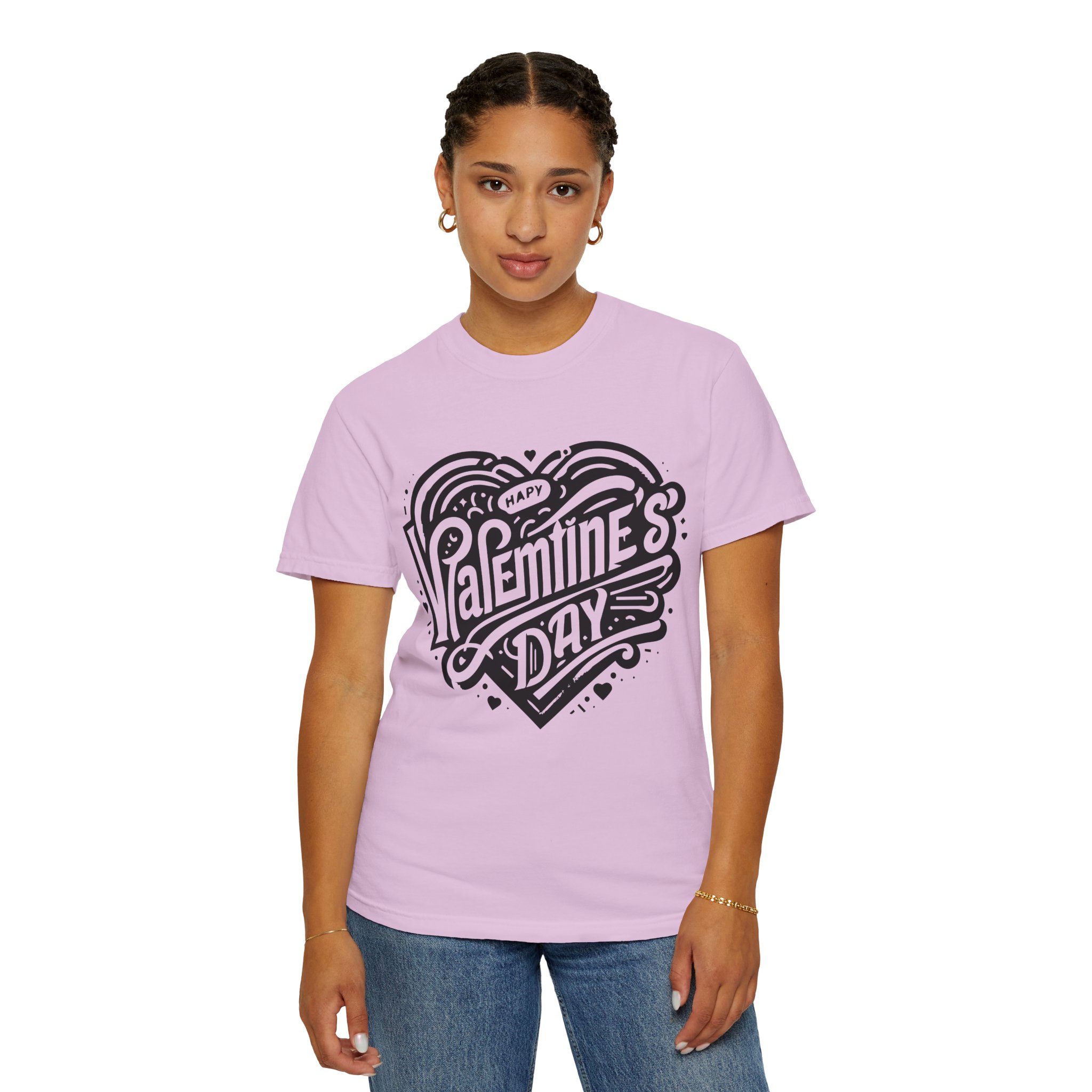C - 8.12. - Valentine's Day Heart Graphic T-Shirt. - Image 44