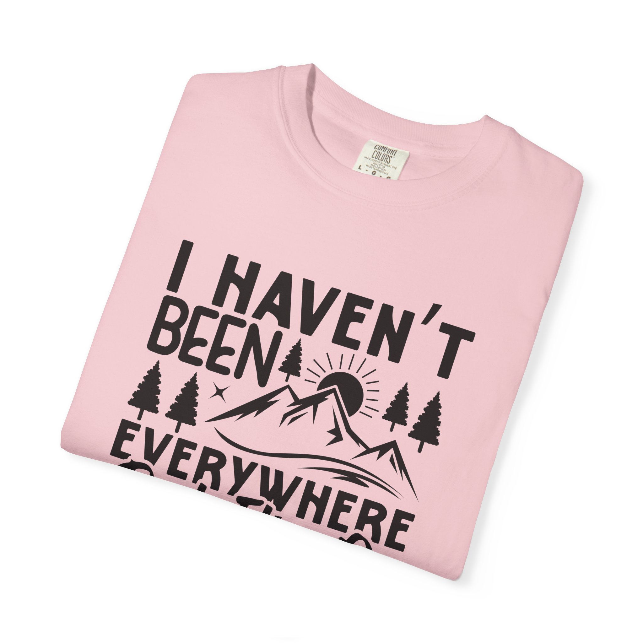 Adventure List T-Shirt, Unisex Garment-Dyed Tee, Travel Shirt, Gift for Explorers, Hiking Apparel, Outdoor Enthusiast Top. - Image 55