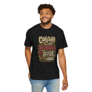 Cute coffee tee shirt for cafe vibes - Image 30