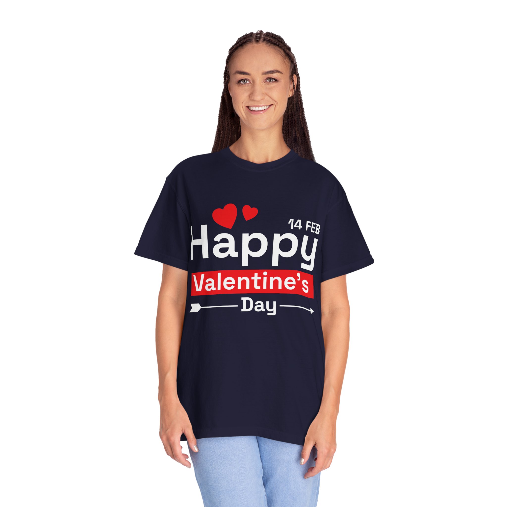 b2 - 8.6d - Happy Valentine’s Day T-Shirt – Classic Graphic Tee for Love, Romance & Festive Style. - Image 27