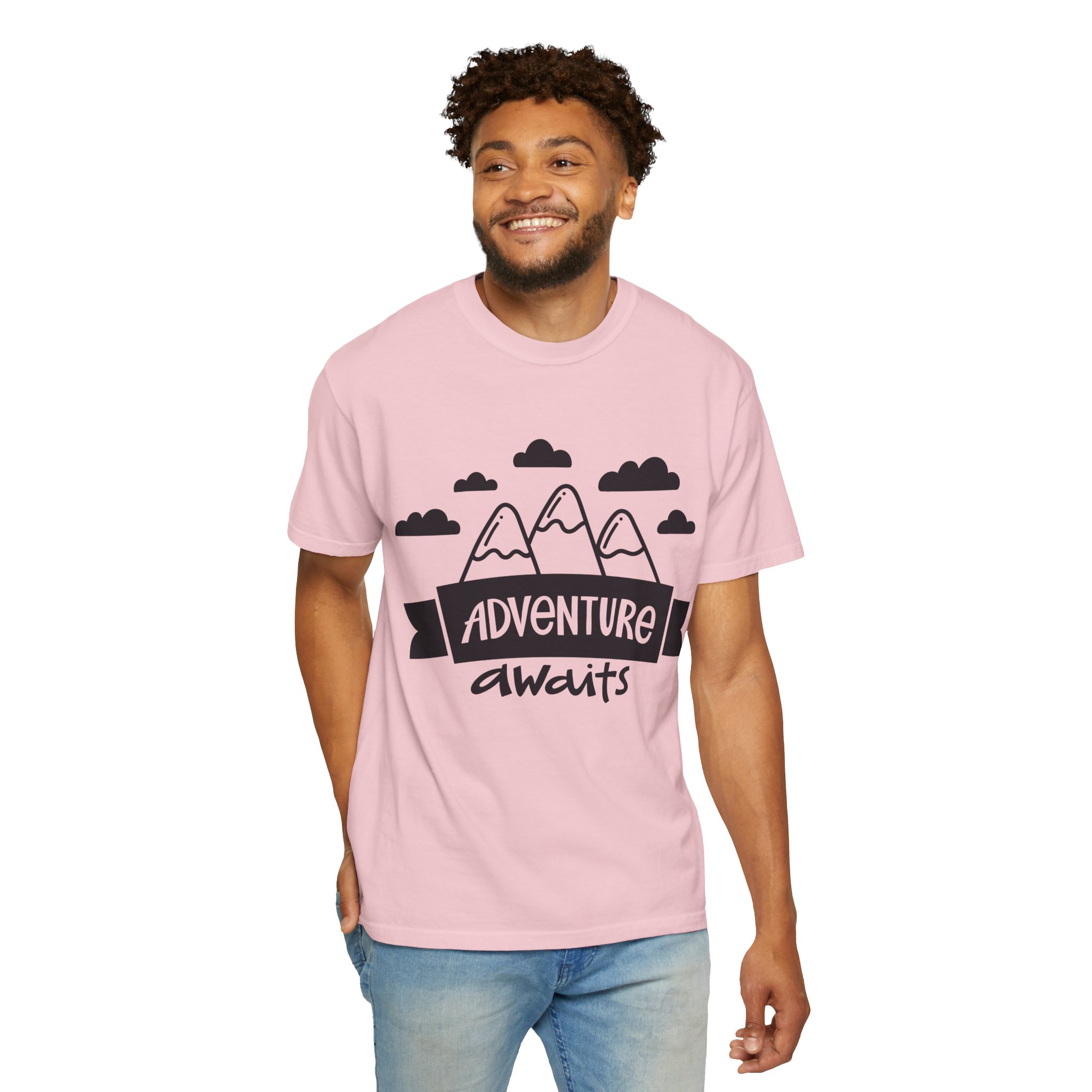 C - 14.4a - Adventure Awaits Unisex Garment-Dyed T-shirt | Nature Lover Tee, Outdoor Shirt, Travel Apparel, Gift for Explorers, Adventure Clothing. - Image 54