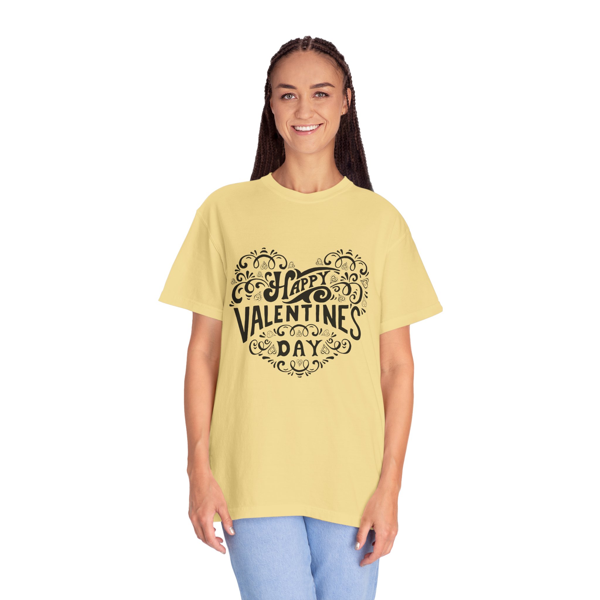 Valentine's Day Tee, Happy Valentine's Day Shirt, Unisex Love T-Shirt, Gift for Him/Her, Cute Couple Shirt - Image 19