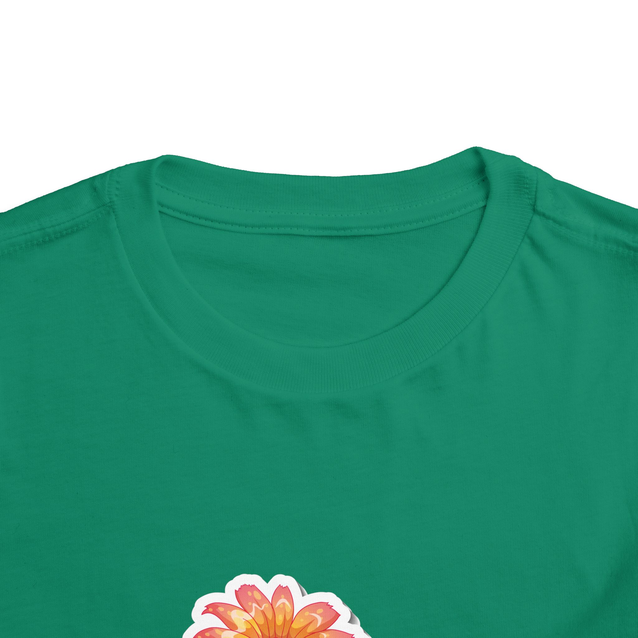 Blue Butterfly & Flower Toddler T-Shirt – Cute Nature Graphic Tee for Kids, Boys & Girls. - Image 16