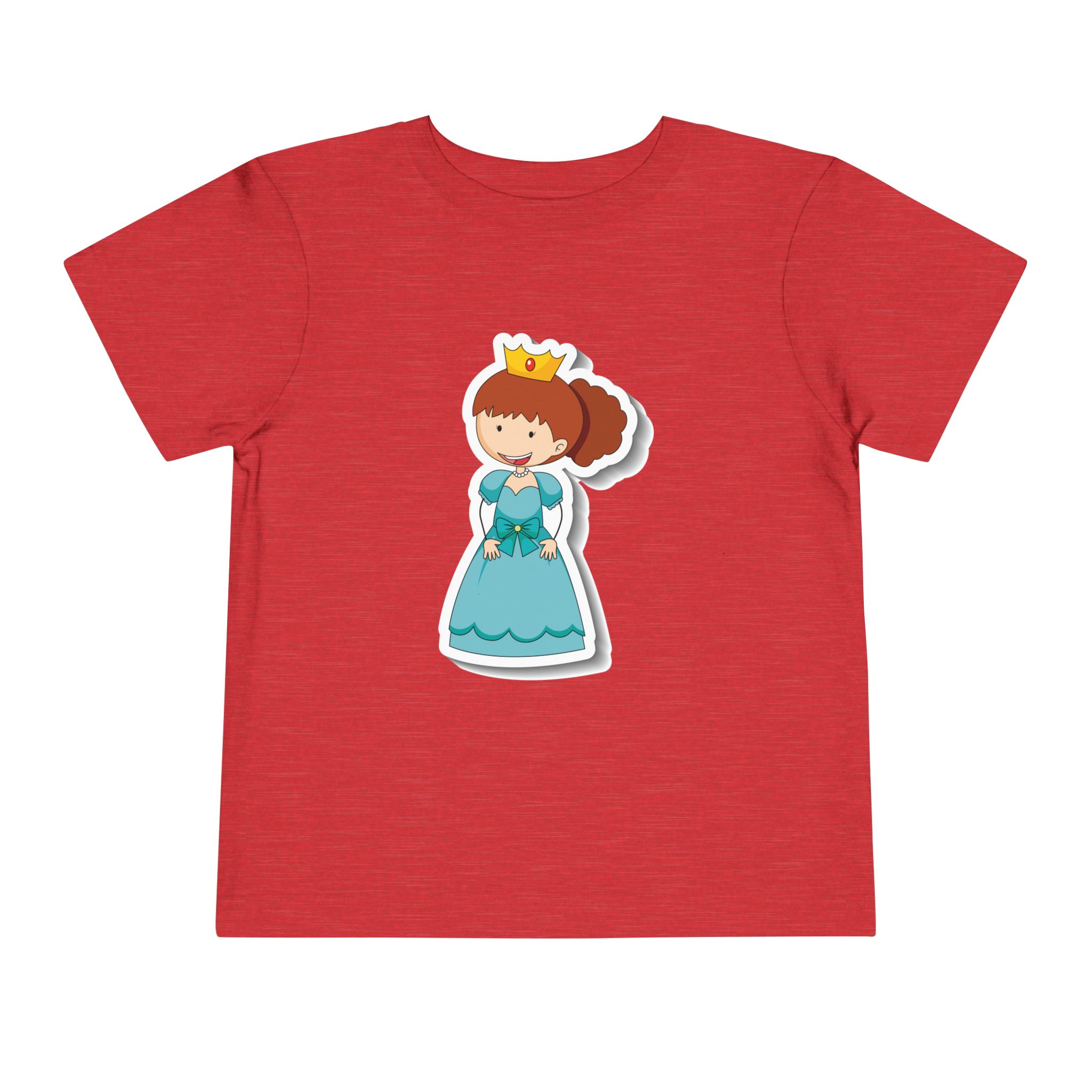 Cute Princess Toddler T-Shirt – Adorable Cartoon Graphic Tee for Kids, Boys & Girls. - Image 25