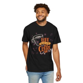 Coffee drinkers t-shirt – Life Begins After Coffee - Image 54