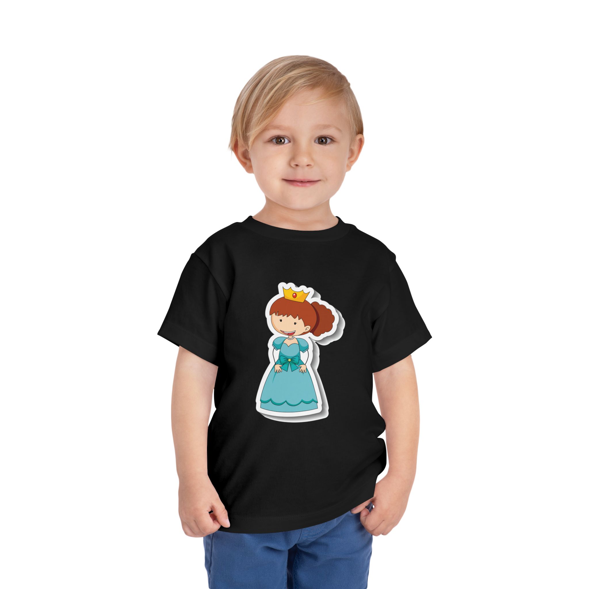 Cute Princess Toddler T-Shirt – Adorable Cartoon Graphic Tee for Kids, Boys & Girls. - Image 11