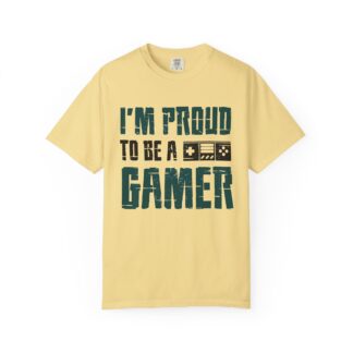 Cool Gaming T shirts - Proud Gamer Tee Unisex Tee - Image 17