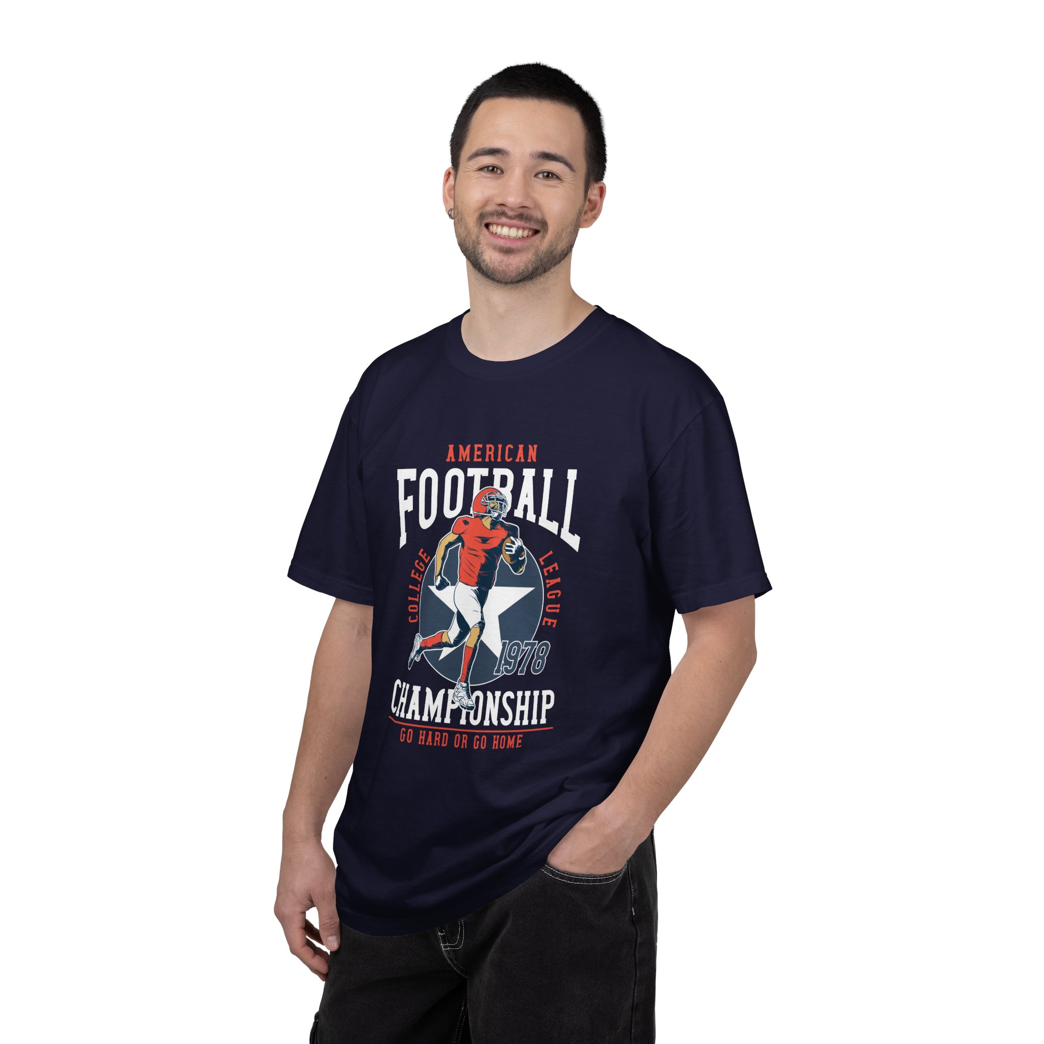 C - 16.19 - Vintage Football Championship T-Shirt, Sports Tee, Unisex Apparel, Gift for Football Fans, Casual Wear, Retro Style, Game Day Shir. - Image 26