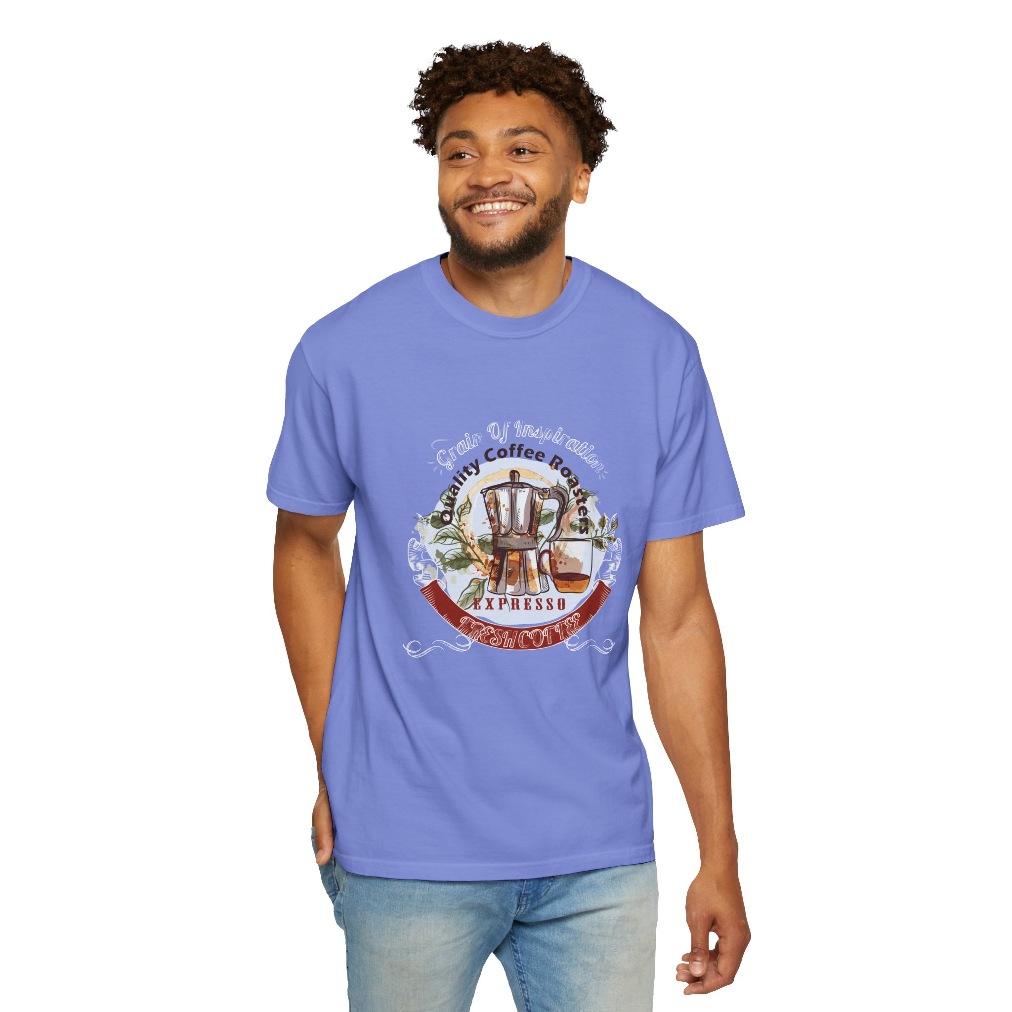Coffee Lovers Unisex T-Shirt | Quality Coffee Roasters Tee, Casual Wear, Gift for Coffee Enthusiasts, Barista Gift, Eco-Friendly Apparel. - Image 6