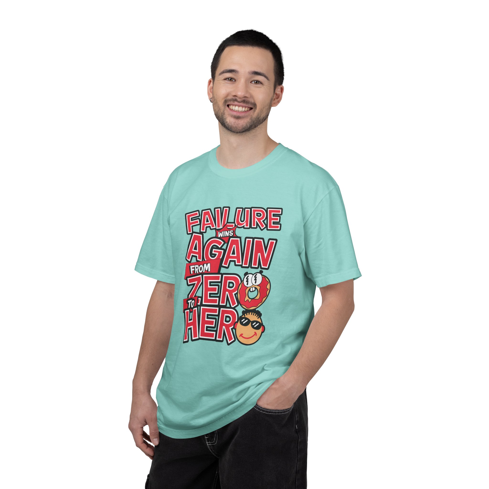 b2 - 2.3 - From Failure Again to Hero T-Shirt – Motivational Graphic Tee for Growth, Resilience & Success Mindset. - Image 34