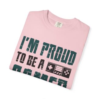 Cool Gaming T shirts - Proud Gamer Tee Unisex Tee - Image 55
