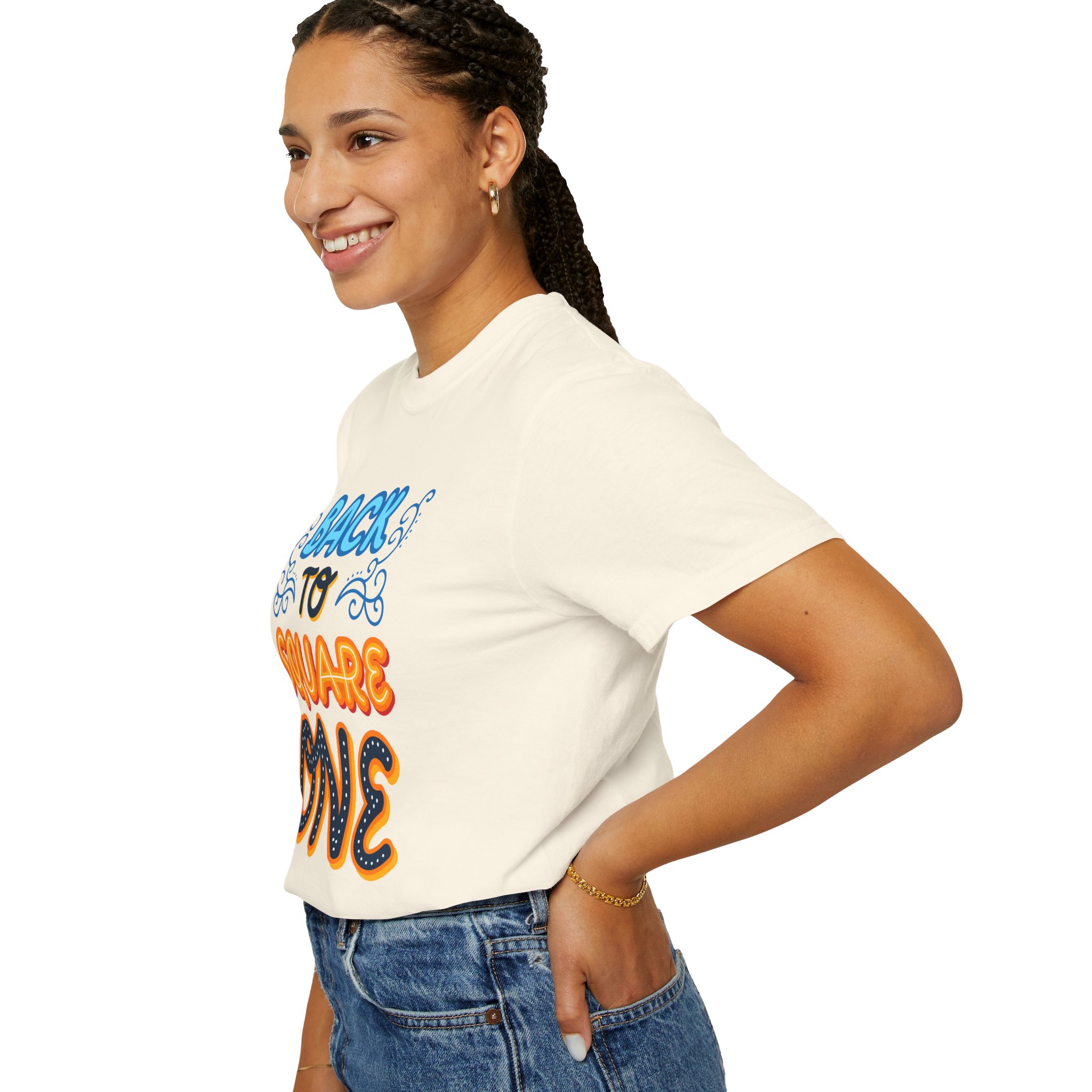 b2 - 2.8d - Back to Square One T-Shirt – Retro Fun Graphic Tee for Fresh Starts & Playful Everyday Vibes. - Image 13
