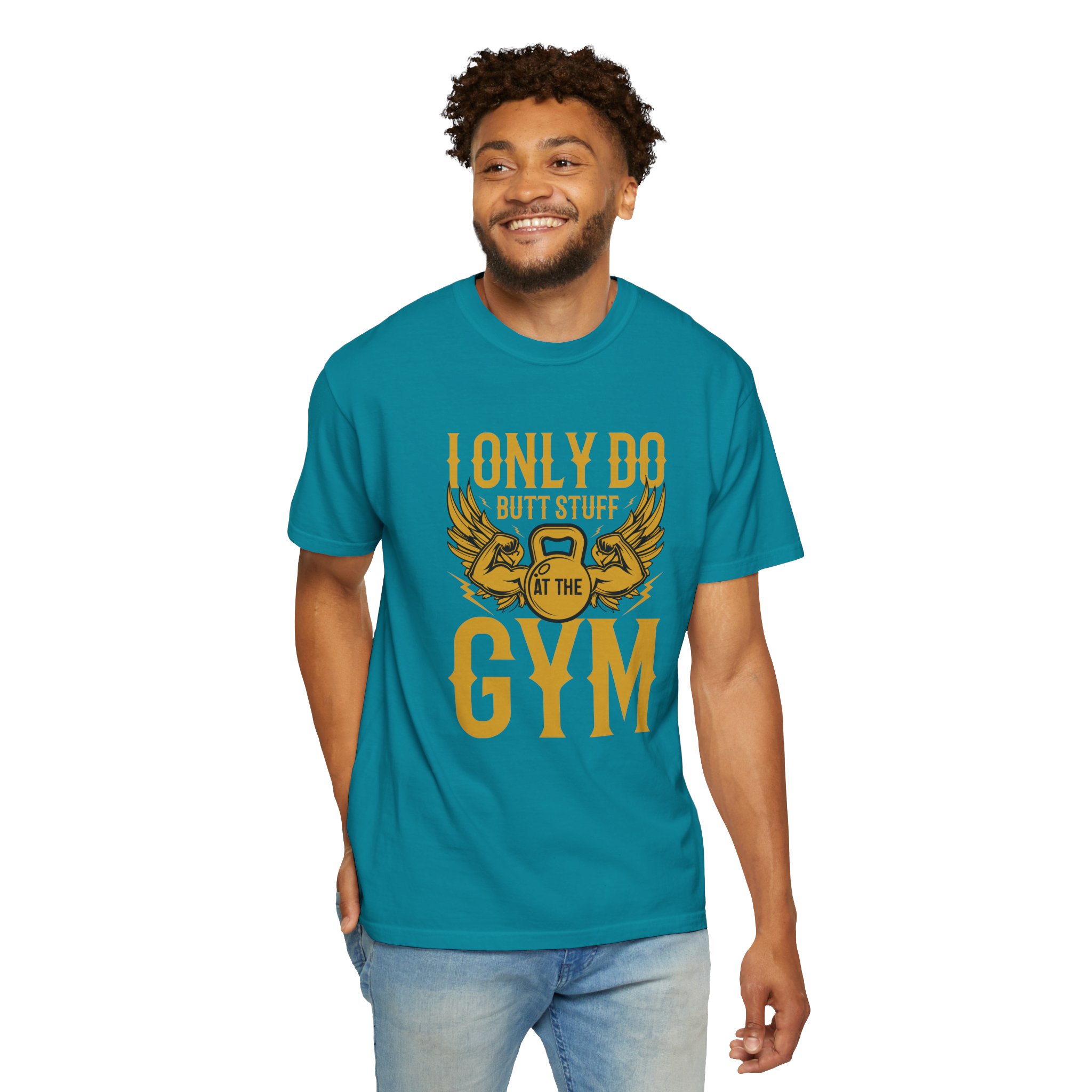 b2 - 6.7 - I Only Do Butt Stuff at the Gym T-Shirt – Funny Fitness Graphic Tee for Humor, Gym Lovers & Bold Workout Vibes. - Image 22