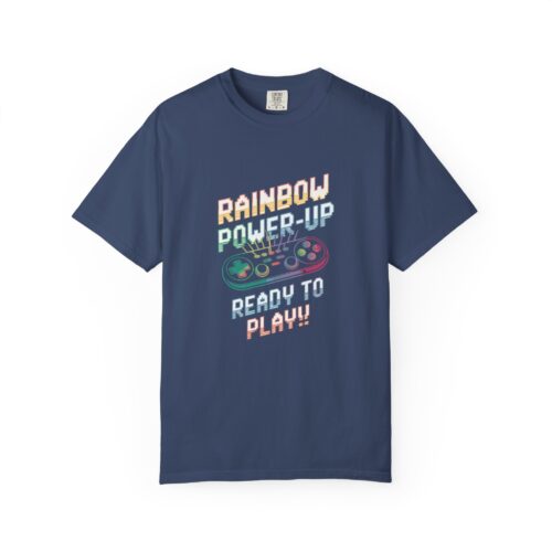 Funny gaming tee - Rainbow Gamer T-shirt for Unisex - Image 9