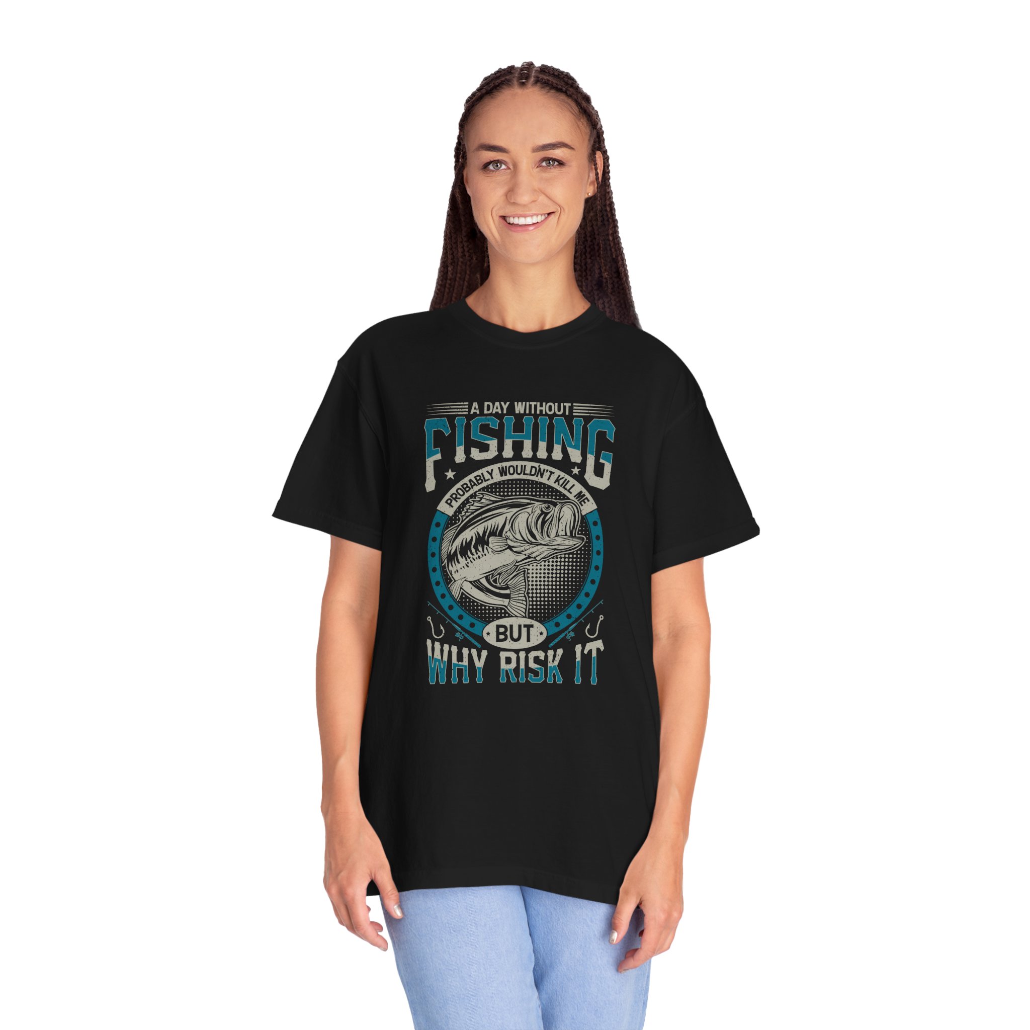 Fishing Adventure T-Shirt, Funny Fishing Tee, Outdoor Gift, Father's Day Shirt, Unisex Casual Top. - Image 3
