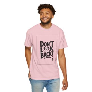 Vintage motivational t-shirt - Don't Look Back - Unisex T-Shirt – Inspirational Retro Graphic Tee for Motivation, Positivity & Forward Mindset. - Image 54