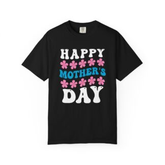 Happy Mother’s Day Floral T-Shirt – Cute Love Graphic Tee for Moms, Perfect Gift Giving & Special Celebration Wear.