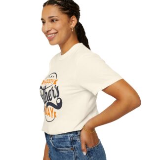 Happy Father’s Day Retro Badge T-Shirt – Cute Dad Graphic Tee for Father’s Day, Perfect Gift Giving & Celebration Wear. - Image 13