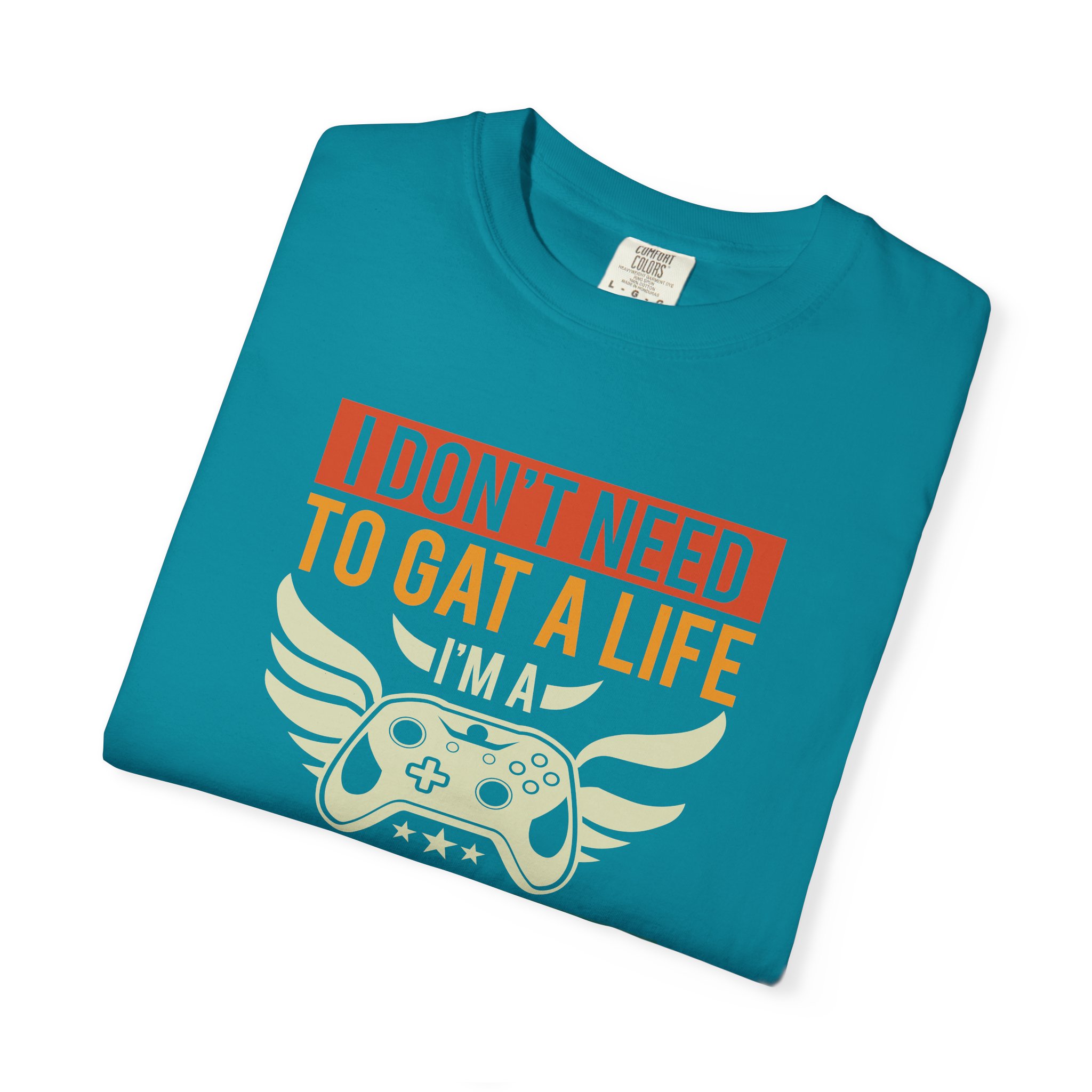 b2 - 3.19 - I Don’t Need to Get a Life, I Have Lots of Lives T-Shirt – Funny Retro Gamer Controller Graphic Tee for Humor & Classic Gaming Vibes. - Image 23