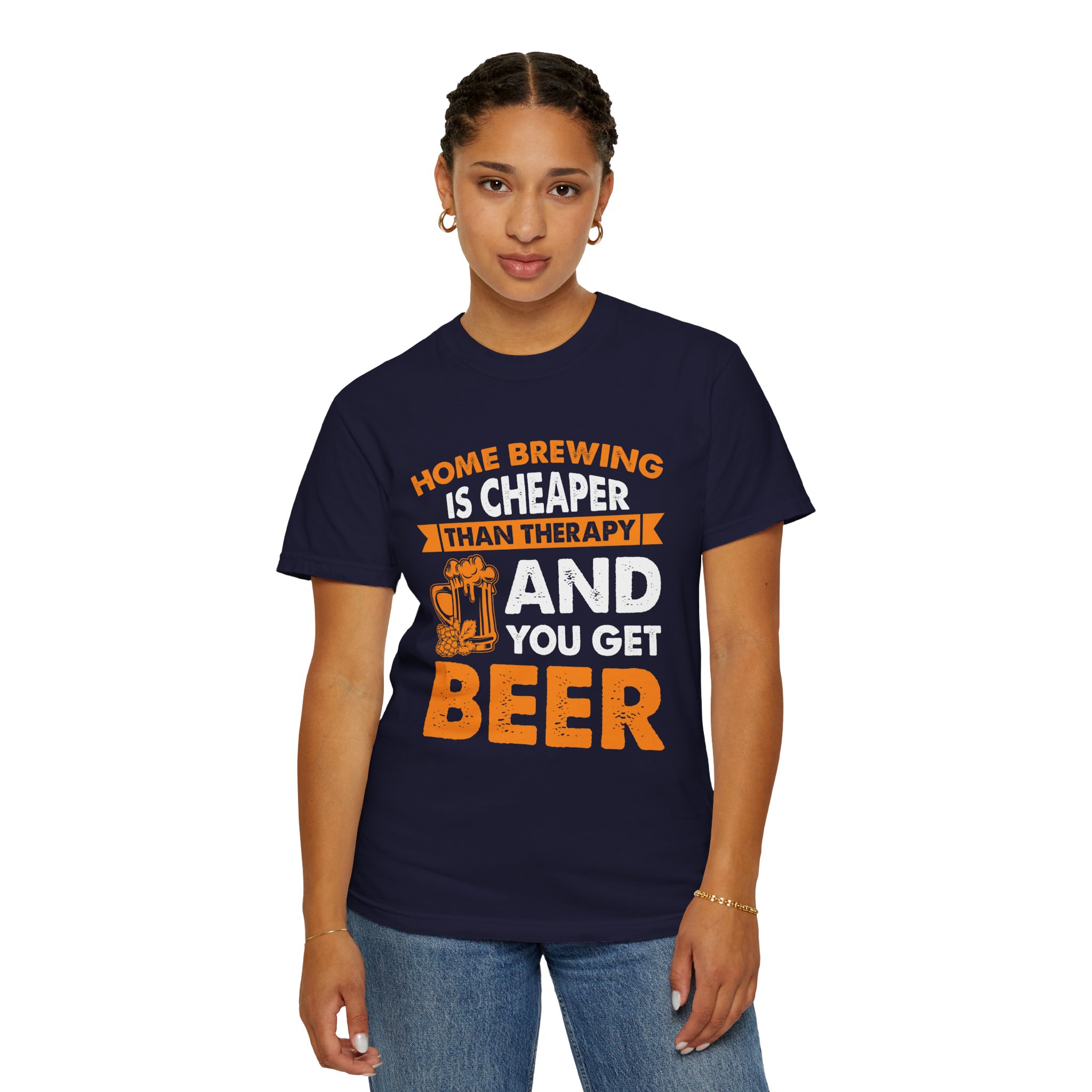 Home Brewing Beer T-Shirt, Gift for Beer Lovers, Unisex Vintage Tee, Funny Homebrewer Shirt, Craft Beer Apparel, Ideal for Parties. - Image 4
