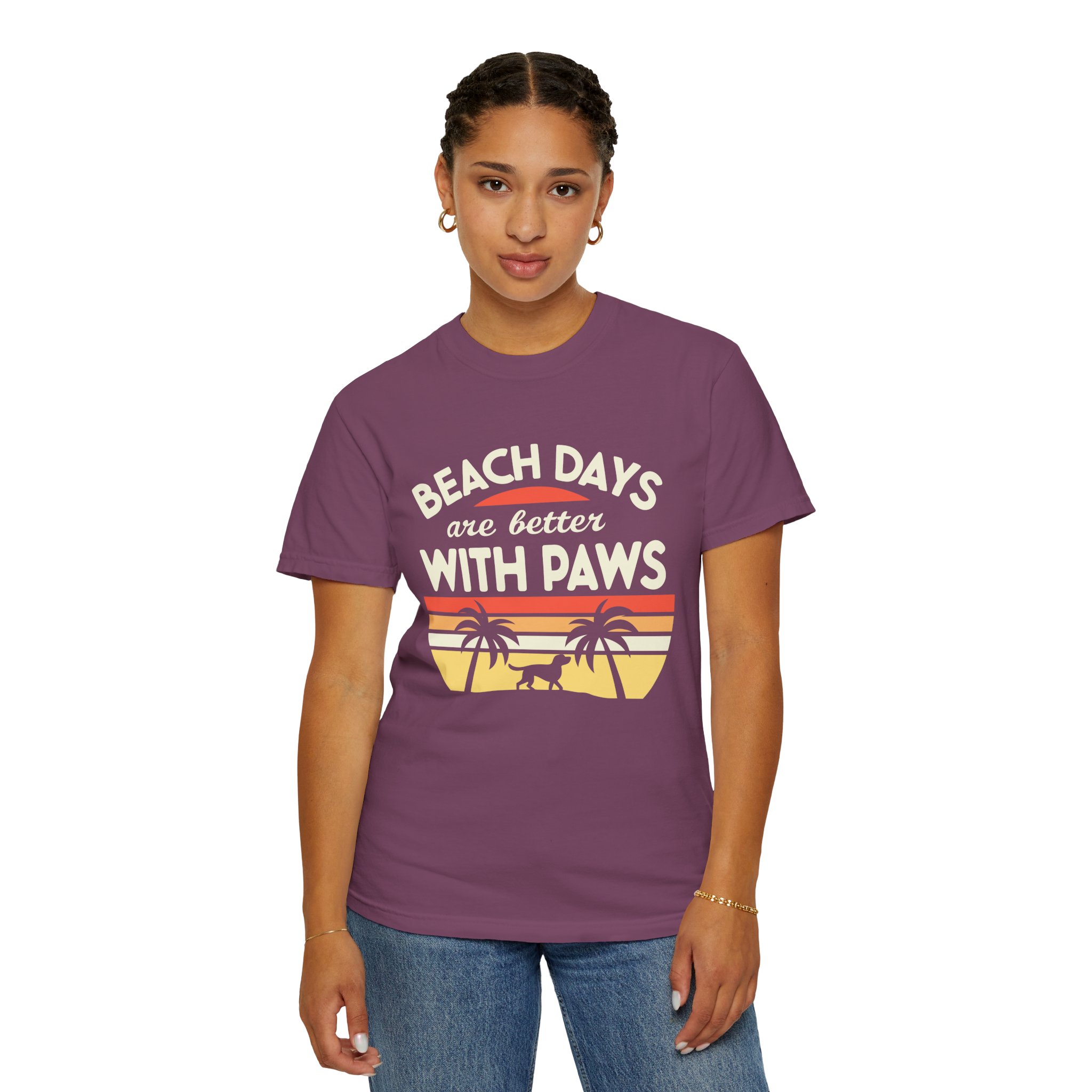 C - 13.1 - Beach Days Are Better with Paws Unisex T-Shirt | Pet Lover Gift, Summer Tee, Casual Wear, Beachwear, Dog Lover Apparel. - Image 44