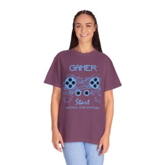 Funny Gaming T shirts for Gamers - Control Your Emotions Gamer Unisex Tee - Image 43