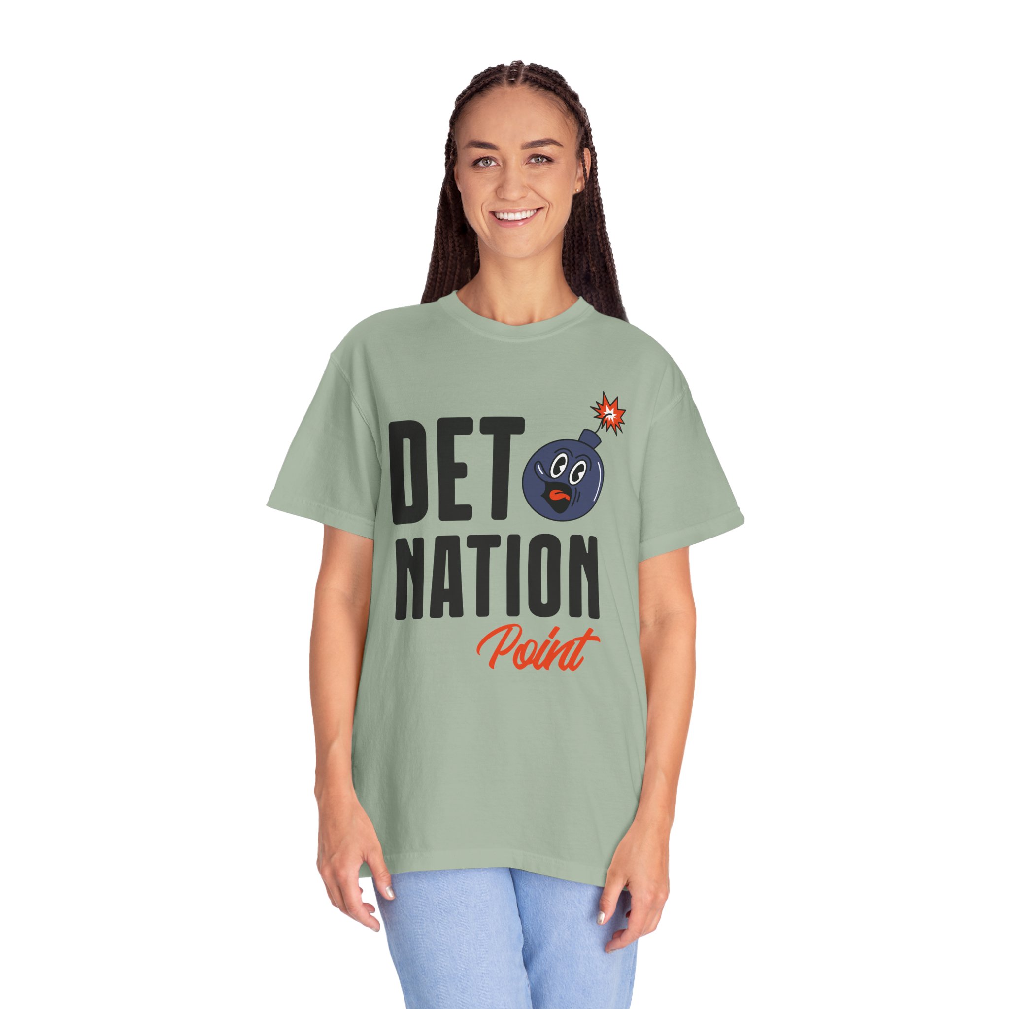 Detroit Nation Point T-Shirt – Bold Sports Fan Graphic Tee for Detroit Fans & Streetwear Style. - Image 19