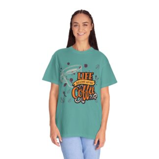 Coffee drinkers t-shirt – Life Begins After Coffee - Image 27