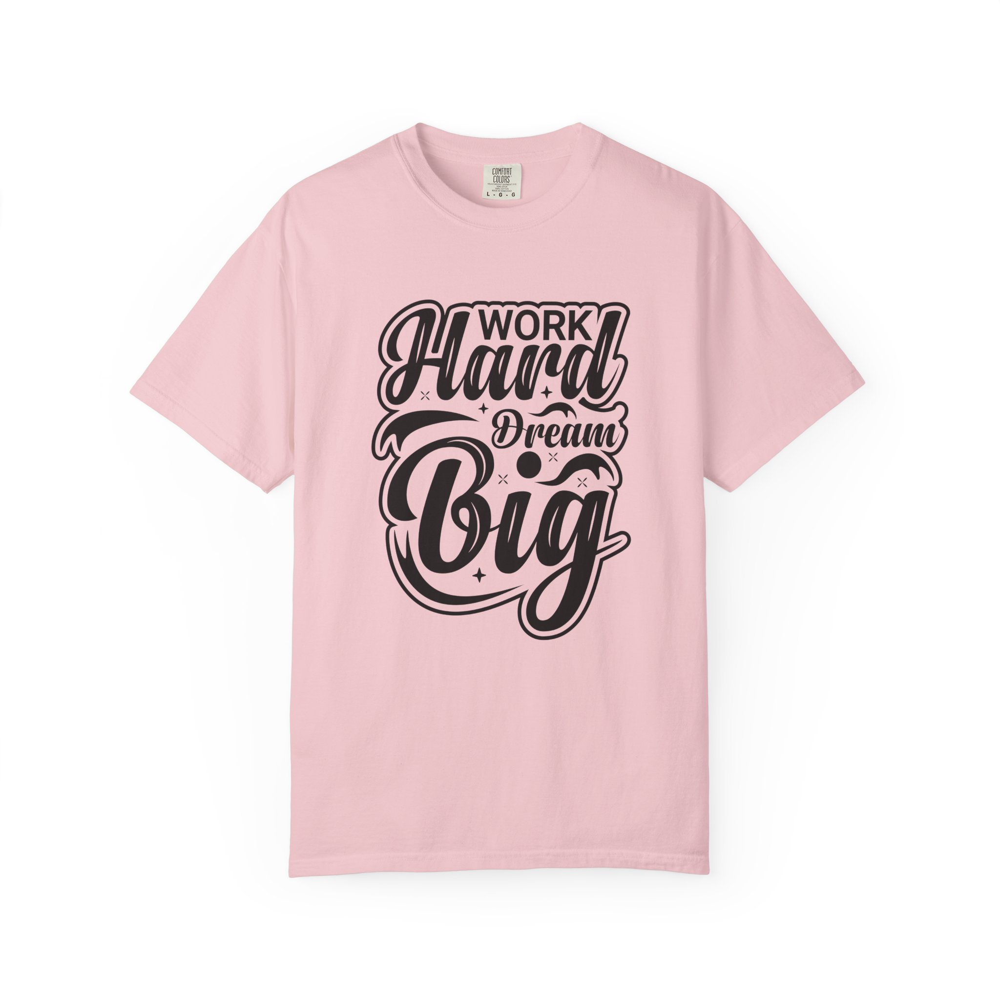 Motivational T-Shirt - Work Hard Dream Big - Unisex Tee for Inspiration, Casual Wear, Gift, Fitness, Entrepreneurs. - Image 49