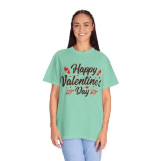 Happy Valentine’s Day Heart Graphic T-Shirt – Romantic Love Graphic Tee for Couples, Gift Giving & Festive Celebration. - Image 35