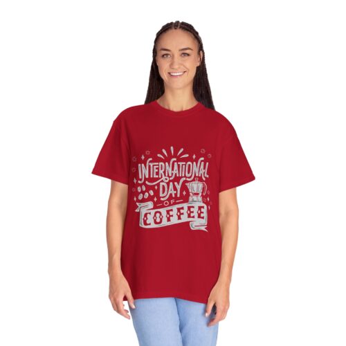 Cool coffee lover tshirt for men Celebration - Image 3