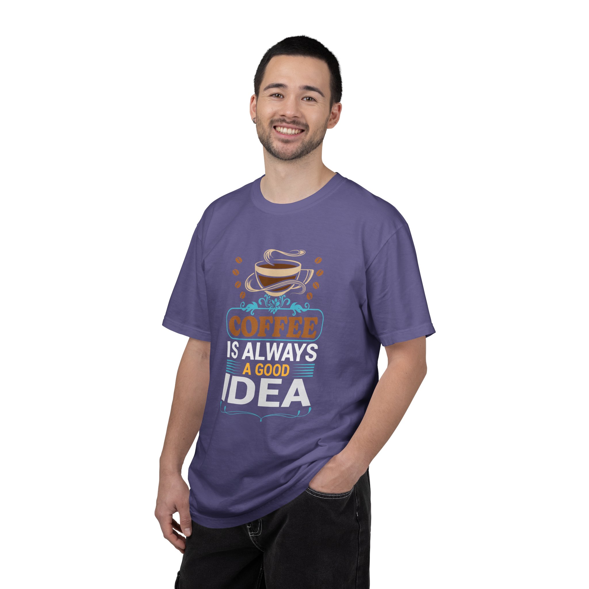 b2 - 1.15 - Coffee Is Always a Good Idea T-Shirt – Positive Coffee Lover Graphic Tee for Good Vibes & Daily Motivation. - Image 26
