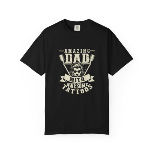 Amazing Barber Dad Garment-Dyed T-Shirt.