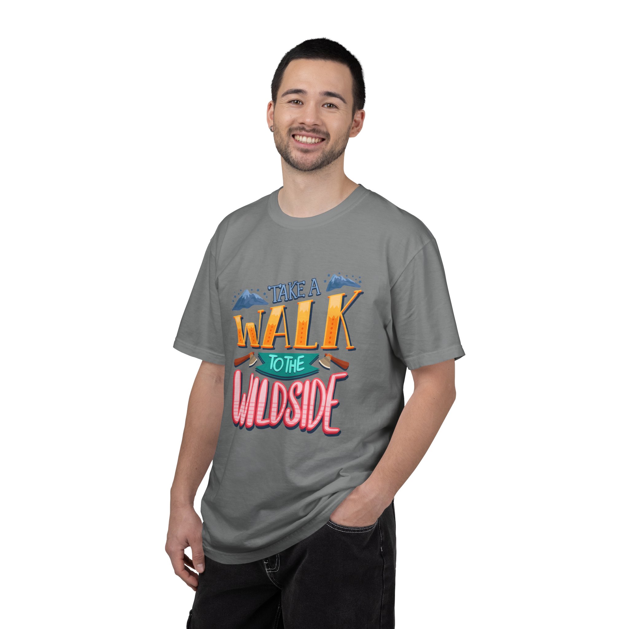 Wildside Adventure T-Shirt, Wanderlust Tee, Nature Lover Shirt, Casual Outdoor Wear, Hiking Gift. - Image 18