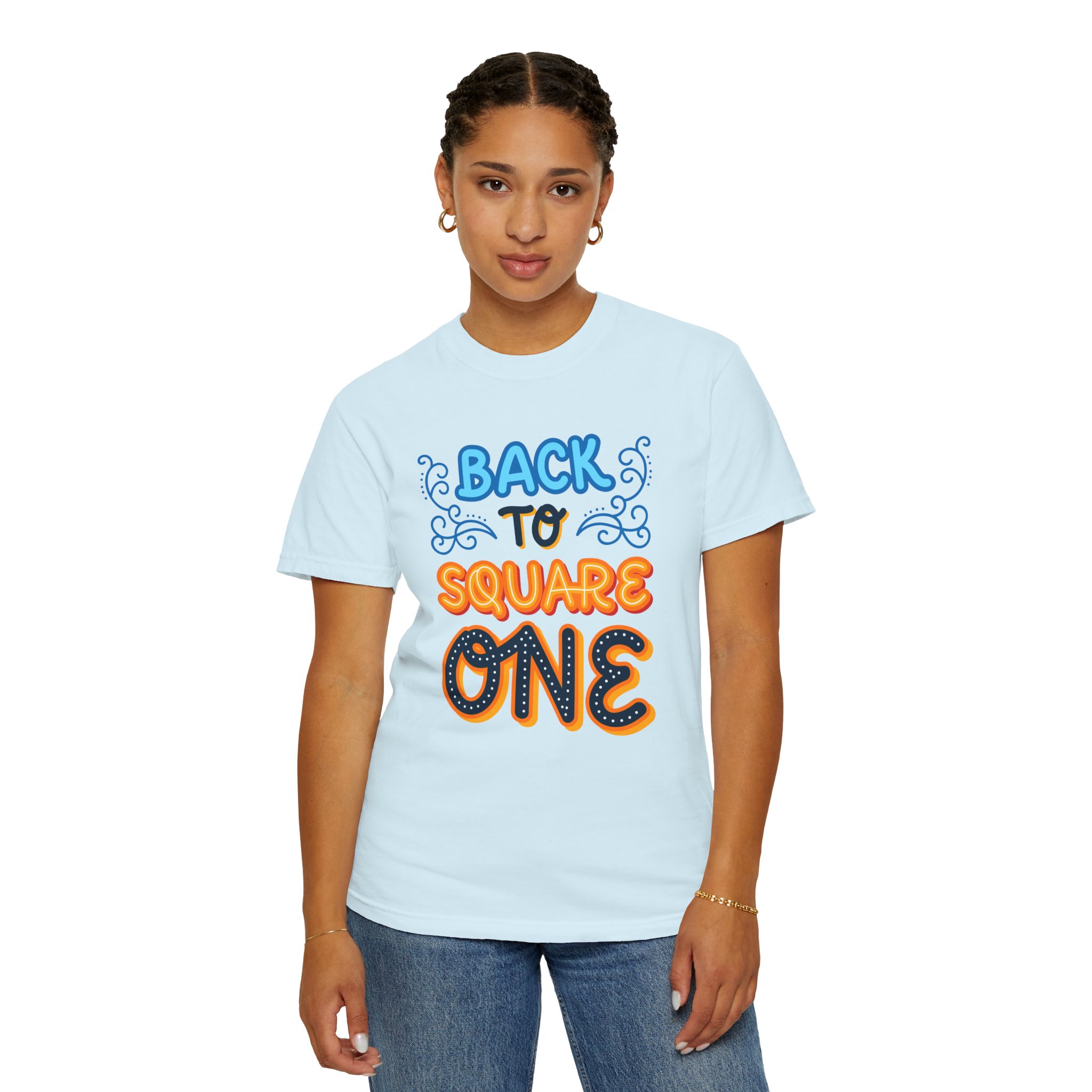 b2 - 2.8d - Back to Square One T-Shirt – Retro Fun Graphic Tee for Fresh Starts & Playful Everyday Vibes. - Image 28