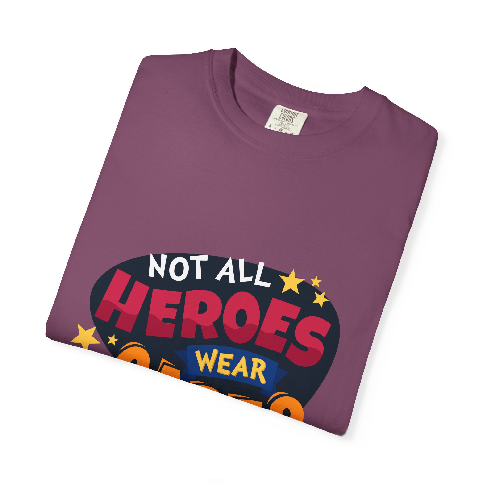 Heroic Message T-shirt for Everyday Wear, Unisex Gift, Casual Style, Great for Superhero Fans Tee. - Image 31