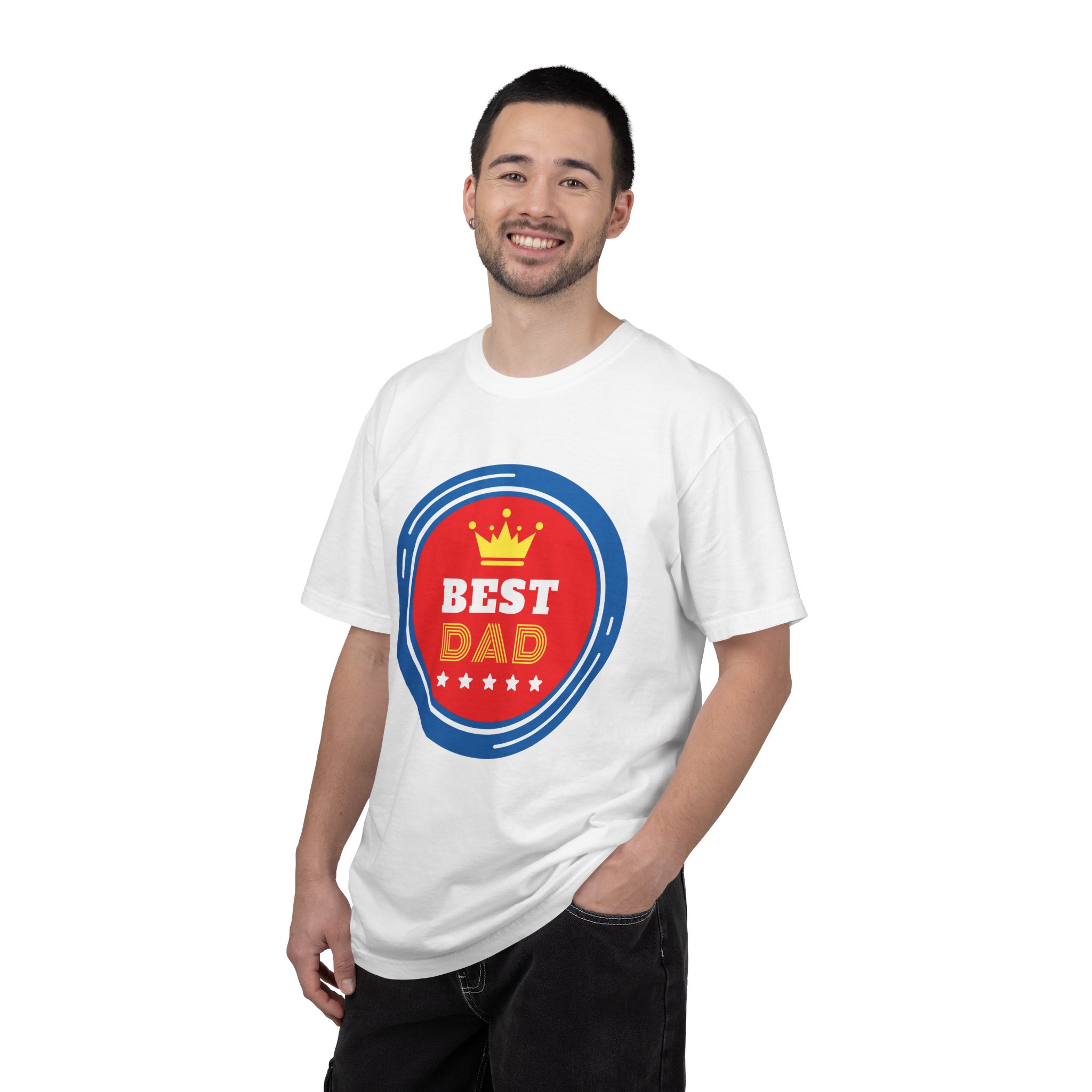 Best Dad T-Shirt, Father's Day Gift, Unisex Tee, Dad Celebration Shirt, Casual Humor Top, Birthday Gift for Dad. - Image 2