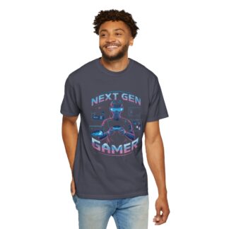 Retro gaming t-shirt Next Gen Gamer Tee – Retro Neon Video Game Graphic - Image 22