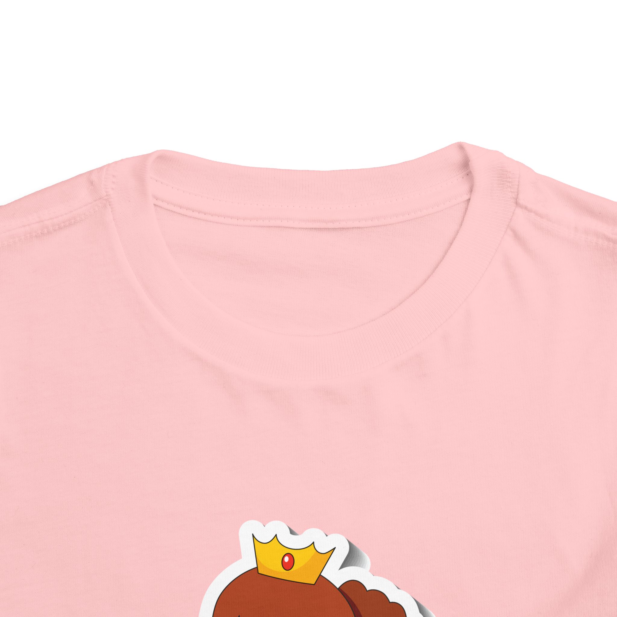 Cute Princess Toddler T-Shirt – Adorable Cartoon Graphic Tee for Kids, Boys & Girls. - Image 4